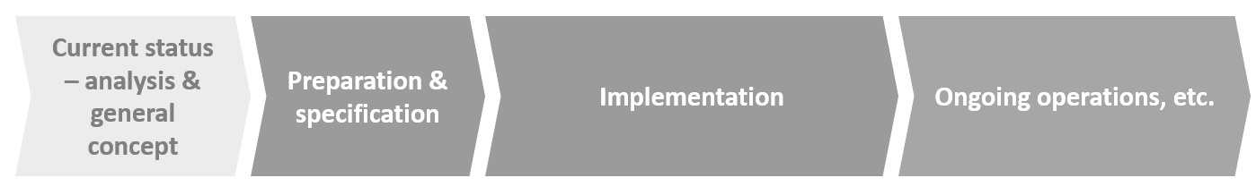 PMO setup – Stage 1