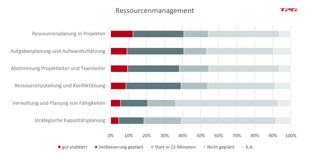 Resourcenmanagement TPG PMO Studie 2020