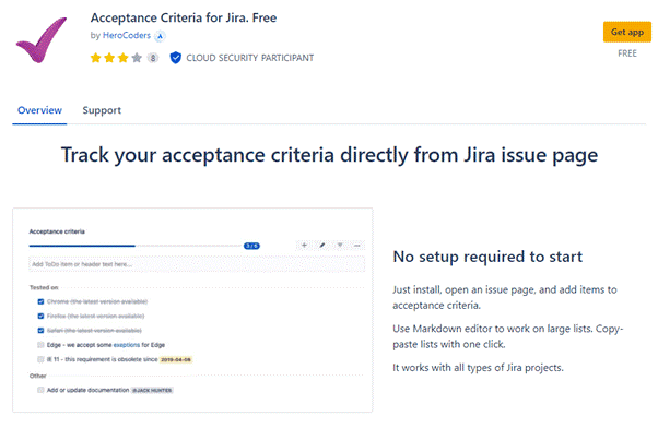 Jira Tips for Product Owners – To-do plugin for acceptance criteria in Jira