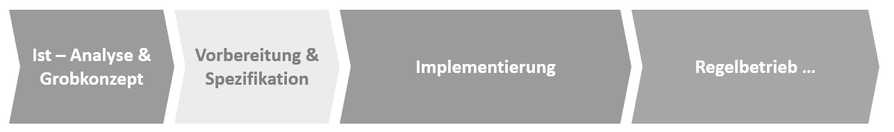 PMO einführen - Stufe 2