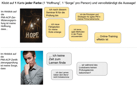 Retrospektive Methoden - Hopes & Concerns