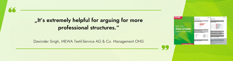 PMO Survey: Dawinder Singh, MEWA Textil-Service AG & Co. Management OHG