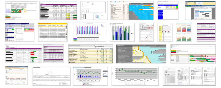 Projektmanagement-Reporting - individuelle Berichte