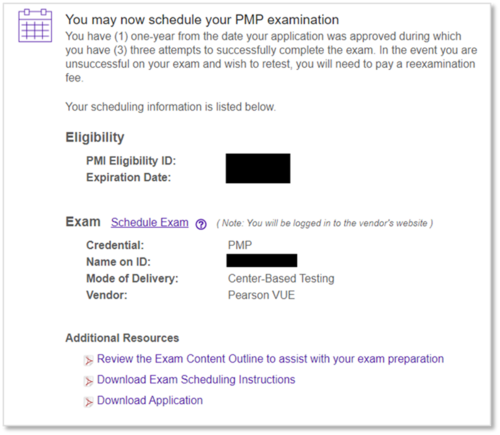 PMP Prüfungszulassung