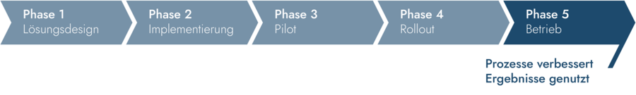 MS Project Server Einführung - Phase 5