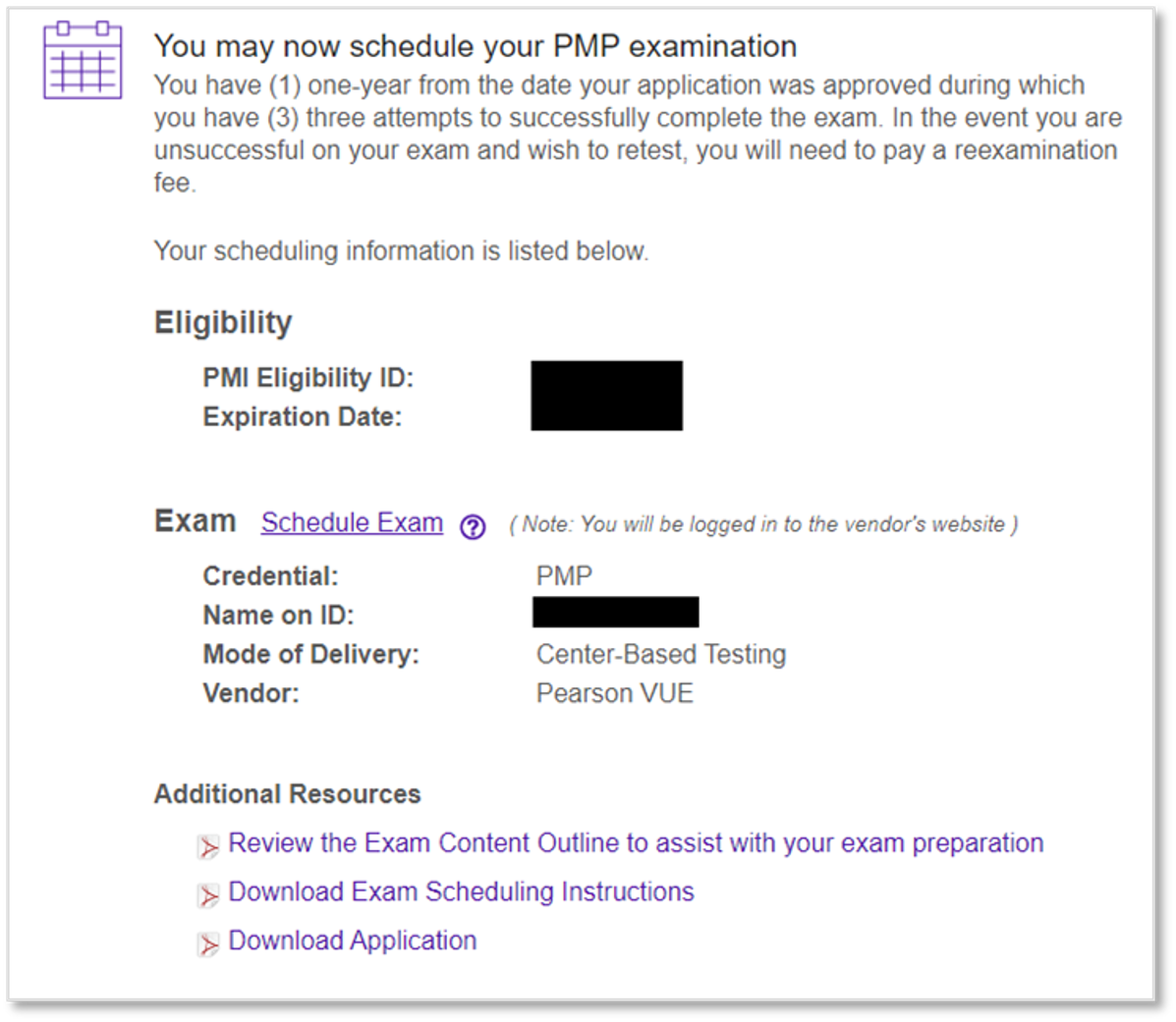 PMP Prüfungszulassung